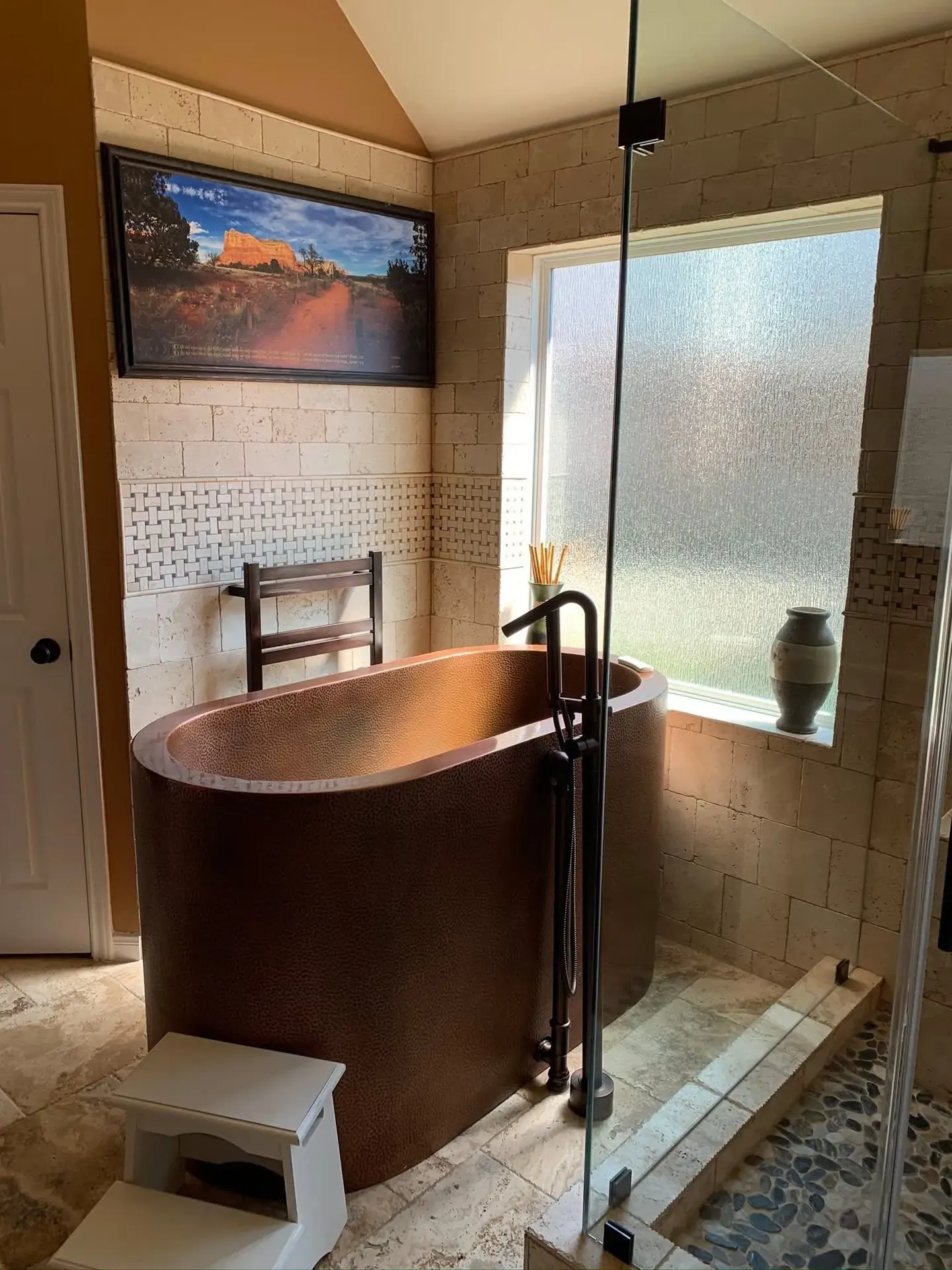 Bathroom remodel completed by LL General Contractor in Houston